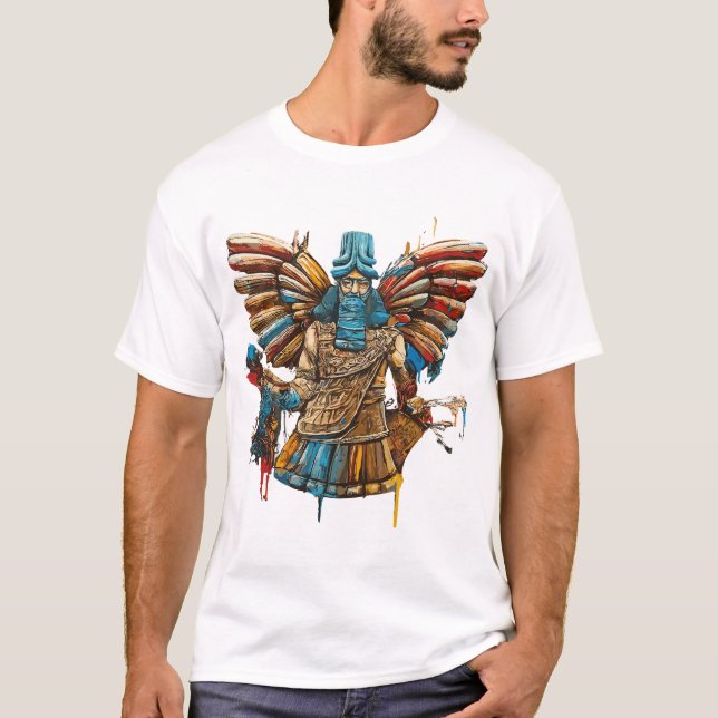 Camiseta Anunakiz Enki The Anunnaki (Frente)