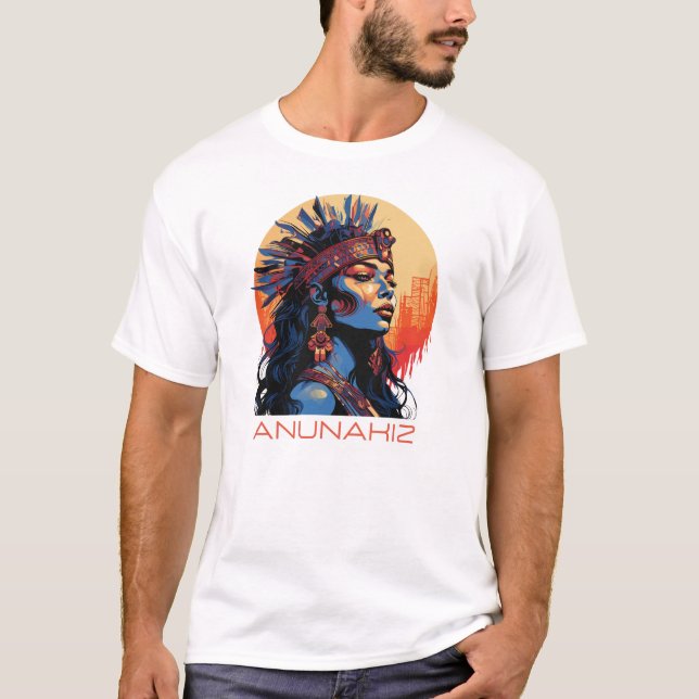 Camiseta Anunakiz Queen Kubaba do Anunnaki (Frente)