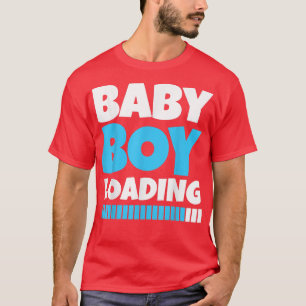 Camiseta Anunciação de Gravidez Menino Carregando Gravidez