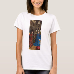 Camiseta Anunciação de Van Eyck Premium Luz da Catedral
