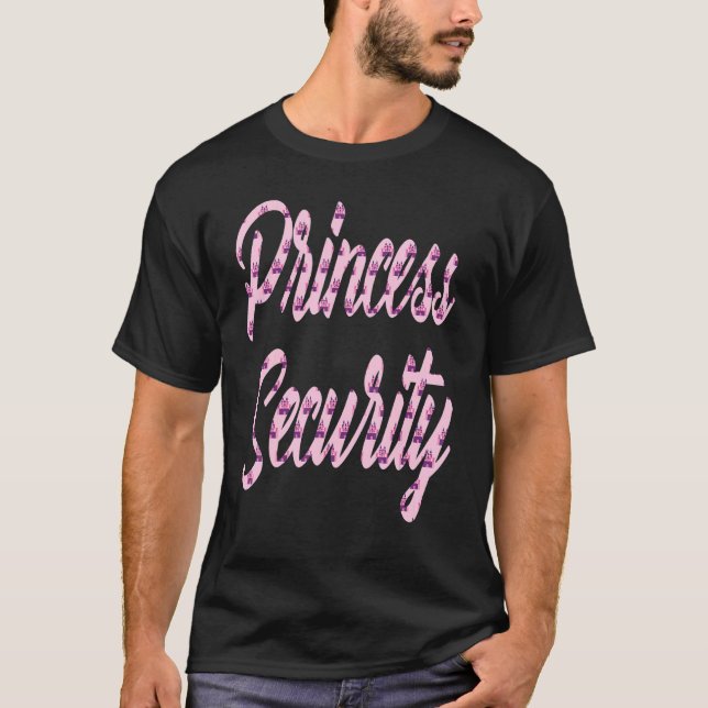 Camiseta Anunciamento Da Princesa Security Team Big Brother (Frente)