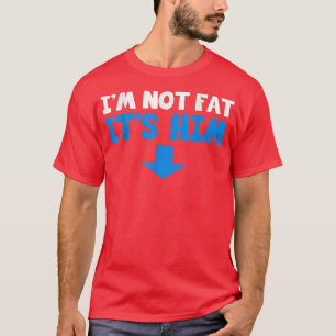 Camiseta Anunciante De Gravidez Não Estou Gordo É Seu Bebê