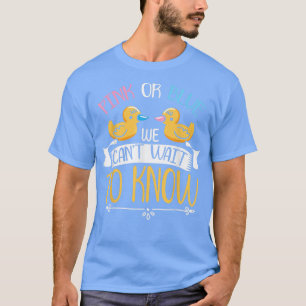 Camiseta Anunciar o bebê Futuros Pais Gravidez Gênero