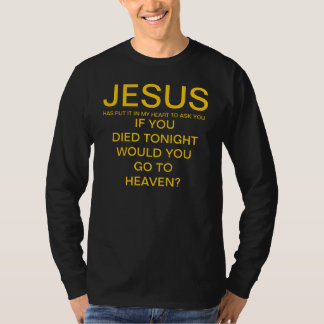Camiseta anuncie Jesus em sua vida