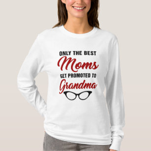 Camiseta Anúncio de Bebê Nova Avó Novidade