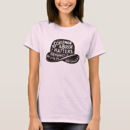 Camiseta Anúncio de Chapéu de Bowler