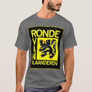 Camiseta Anúncio de corrida de bicicleta vintage Ronde Van