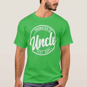 Camiseta Anúncio de Futuro Tio Promovido a Tio Es
