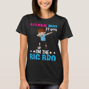 Camiseta Anúncio de gênero De qualquer jeito Eu sou o Bi