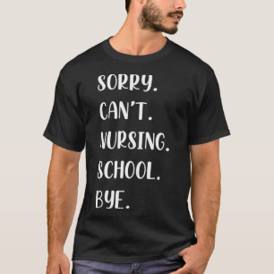 Camiseta Anúncio de Graduação Enfermeira Enfermante Engraça