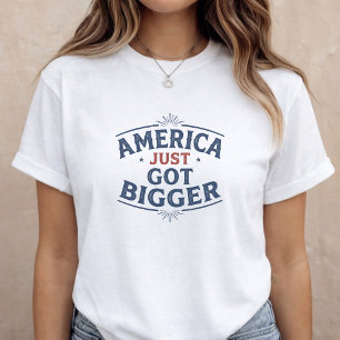 Camiseta Anúncio de Gravidez 4 de Julho Mãe para Ser