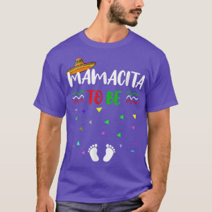 Camiseta Anúncio de Gravidez Cinco de Mayo T Mamacita T