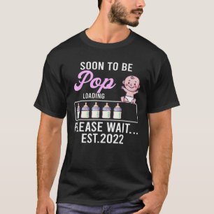Camiseta Anúncio De Gravidez Do Novo Avô Em Breve Para B