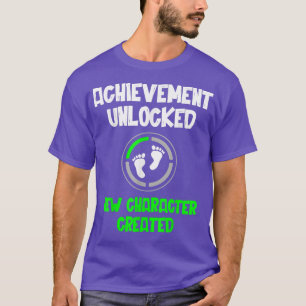Camiseta Anúncio de Gravidez do Novo papai Criado