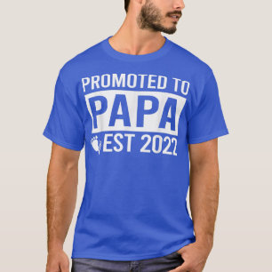 Camiseta Anúncio de Gravidez do Vovô, promovido a