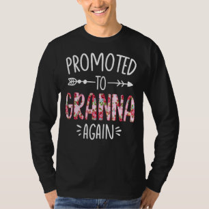 Camiseta Anúncio De Gravidez Em Breve Para Ser Granna Novam