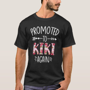 Camiseta Anúncio De Gravidez Em Breve Para Ser Kiki De Novo