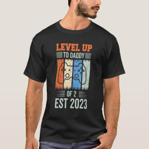 Camiseta Anúncio De Gravidez Levado Até Pai Brevemente Para