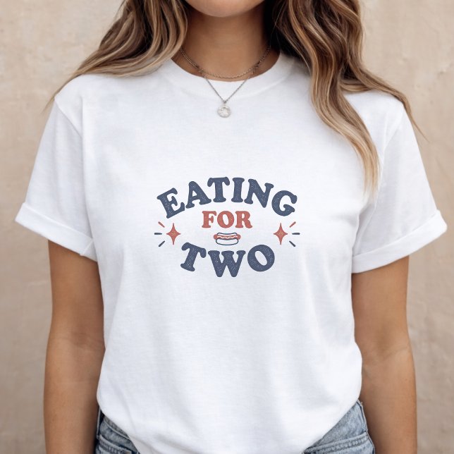 Camiseta Anúncio de Gravidez Mãe para Ser 4 de Julho (Criador carregado)