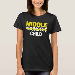 Camiseta Anúncio de Gravidez na Criança Mais Nova a Média B