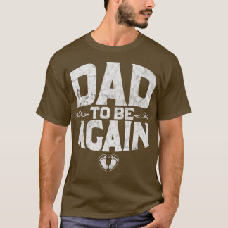 Camiseta Anúncio de gravidez no pai Novo Pai