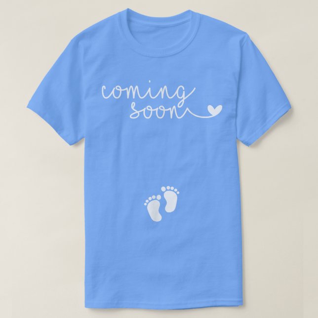 Camiseta Anúncio de gravidez para a mãe grávida ser comi (Frente do Design)