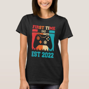 Camiseta Anúncio De Gravidez Primeira Vez Pai Em Breve