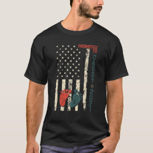 Camiseta Anúncio De Gravidez Primeira Vez Pai Esperante Fa