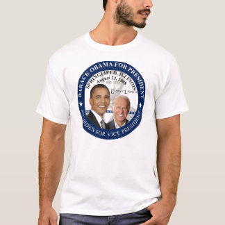 Camiseta Anúncio de Obama Biden Springfield