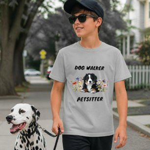 Camiseta Anúncio de Petsitter de Cão