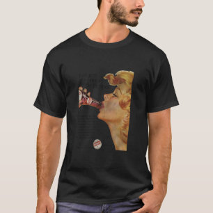 Camiseta Anúncio de Refrigerante Antigo Dr. Pepper Seja Um 