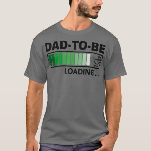 Camiseta Anúncio de Revenda de Gravidez do PaiToBe Carregan