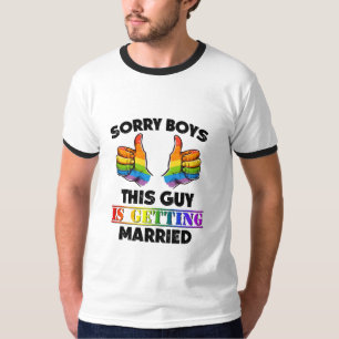 Camiseta Anúncio Divertido de Pré-Casamento