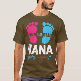 Camiseta Anúncio do bebê Avós Sexo Revelação Rosa