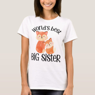 Camiseta Anúncio do Bebê da Irmã Fox