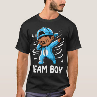 Camiseta Anúncio do Bebê do Time Boy do Partido Revelação d