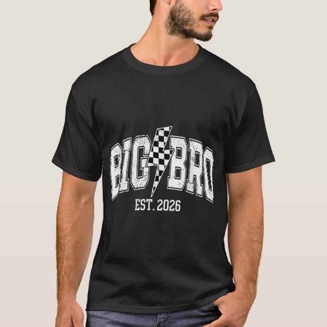 Camiseta Anúncio do Big Bro Est 2026 Novo Big Brother (Frente)