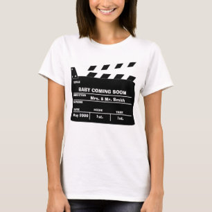 Camiseta Anúncio feito sob encomenda da gravidez