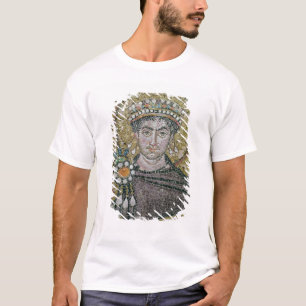Camiseta ANÚNCIO justiniano do imperador I c.547