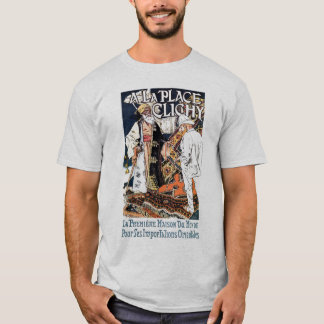 Camiseta Anúncio oriental francês do negócio de importação
