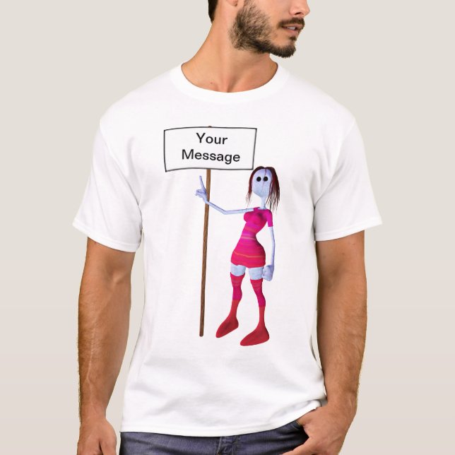 Camiseta Anúncio ou sinal do vazio (Frente)