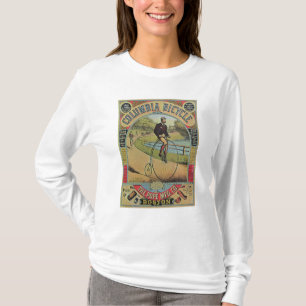 Camiseta Anúncio para a bicicleta de Colômbia