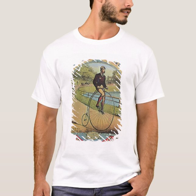 Camiseta Anúncio para a bicicleta de Colômbia (Frente)