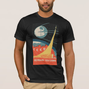 Camiseta Anúncios de matchbox russa Vintage (lançamento do