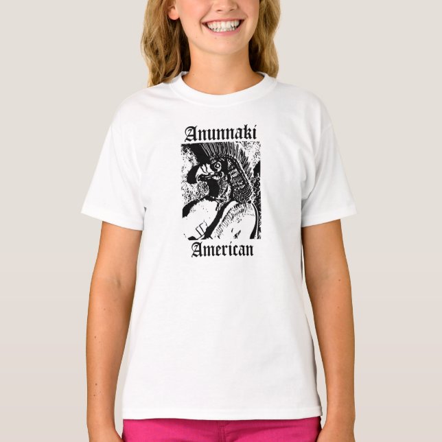 Camiseta Anunnaki Planet Americano Nibiru Sumerian (Frente)