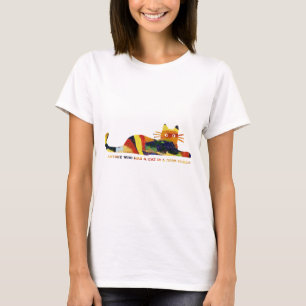 Camiseta Anyone who has cat is a good person