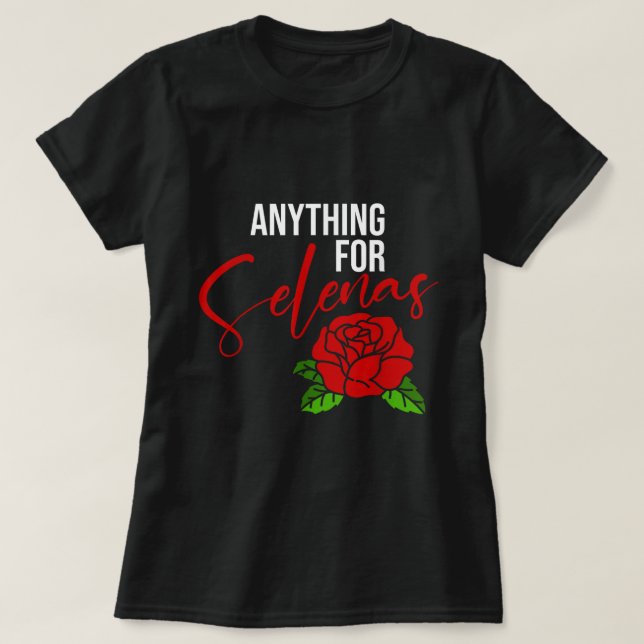 Camiseta Anything For Tacos Funny Rose Retro Shirt (Frente do Design)