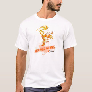 CAMISETA AO ENGANAR DO FOGO