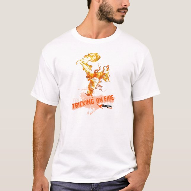 CAMISETA AO ENGANAR DO FOGO (Frente)
