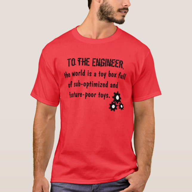 Camiseta Ao engenheiro (Frente)